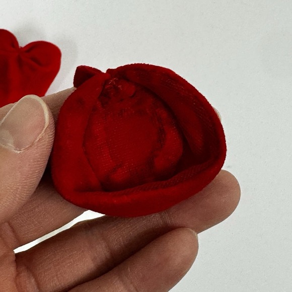 Barbie Doll 1998 Repro Silken Flame Cocktail Dress, Hat, And Purse - Picture 7 of 14